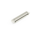 Wtyk THT, pin lutowniczy 1,0 x 1,0 mm, konstrukcja kątowa, 100% ochrona przed błędnym połączeniem, gwintowy uchwyt montażowy, raster 3,5 mm, 16-biegunowe jasnoszary