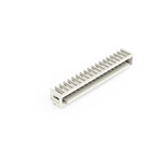 Wtyk THT, pin lutowniczy 1,0 x 1,0 mm, konstrukcja kątowa, 100% ochrona przed błędnym połączeniem, raster 3,5 mm, 18-biegunowe jasnoszary