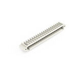 Wtyk THT, pin lutowniczy 1,0 x 1,0 mm, konstrukcja kątowa, 100% ochrona przed błędnym połączeniem, gwintowy uchwyt montażowy, raster 3,5 mm, 20-biegunowe jasnoszary