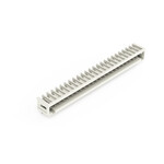 Wtyk THT, pin lutowniczy 1,0 x 1,0 mm, konstrukcja kątowa, 100% ochrona przed błędnym połączeniem, raster 3,5 mm, 24-biegunowe jasnoszary