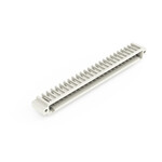 Wtyk THT, pin lutowniczy 1,0 x 1,0 mm, konstrukcja kątowa, 100% ochrona przed błędnym połączeniem, gwintowy uchwyt montażowy, raster 3,5 mm, 24-biegunowe jasnoszary