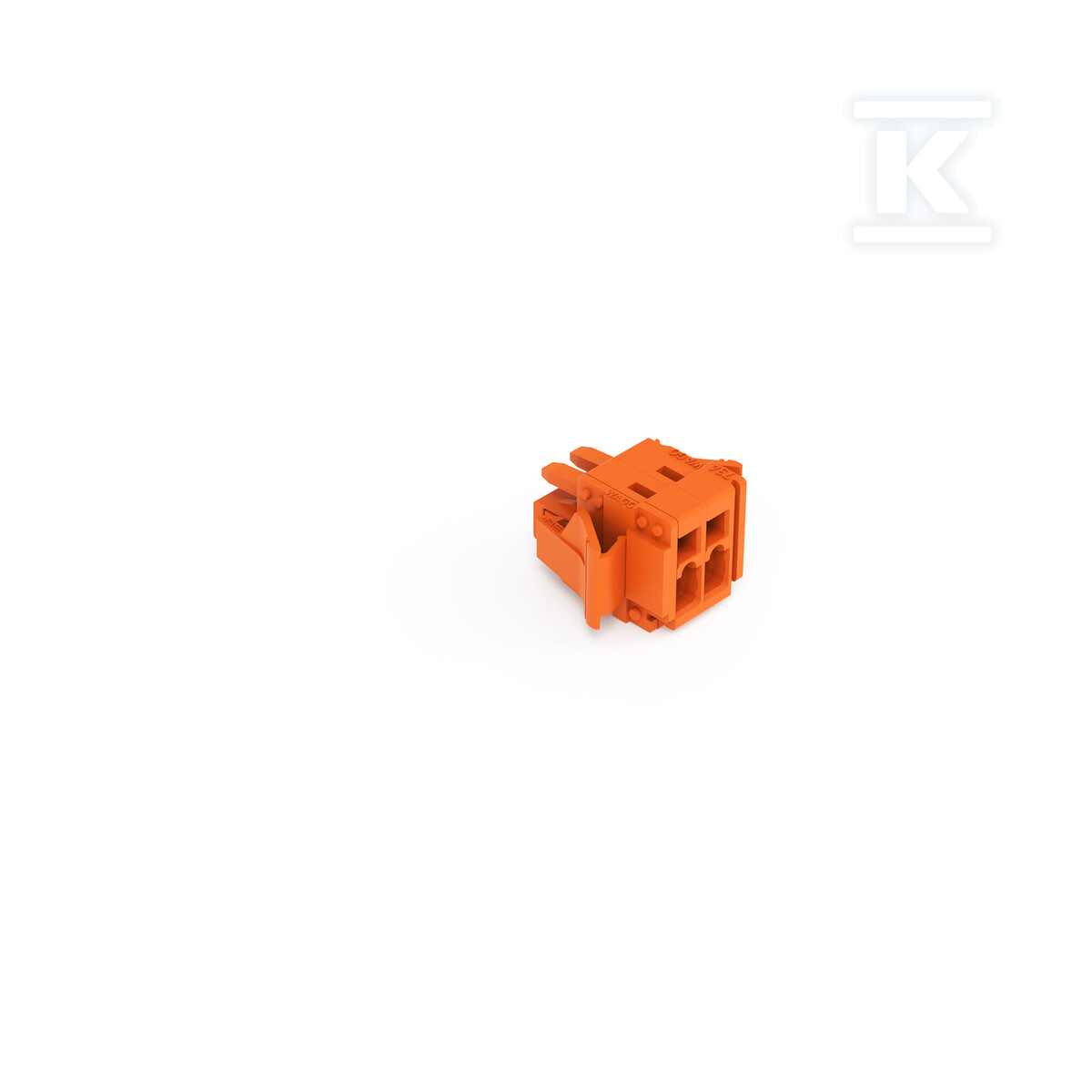 Gniazdo 1-przewodowe, CAGE CLAMP®, 1,5 - 734-202/037-000