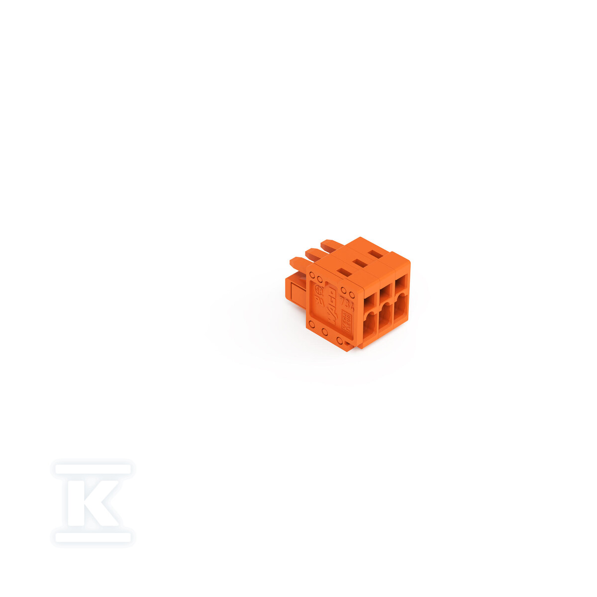 Gniazdo 1-przewodowe, CAGE CLAMP®, 1,5 - 734-203