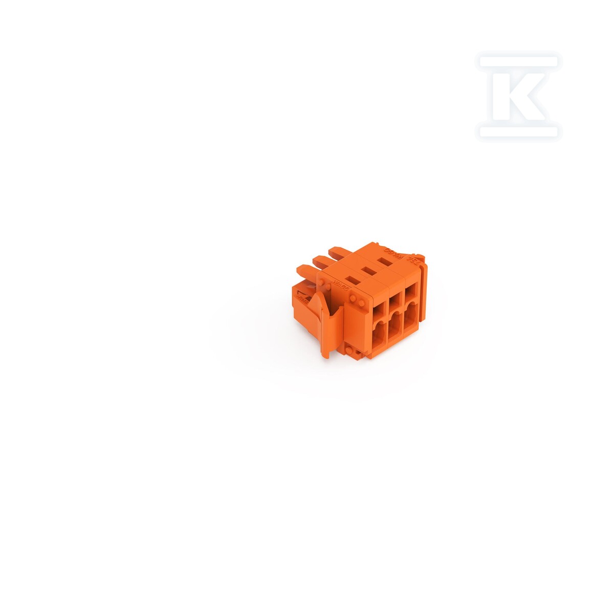 Gniazdo 1-przewodowe, CAGE CLAMP®, 1,5 - 734-203/037-000