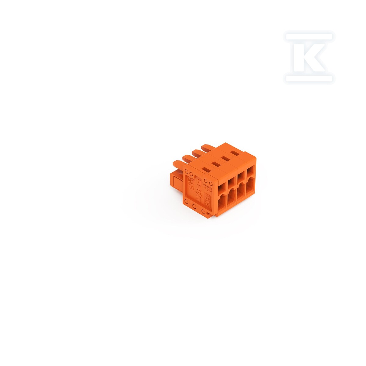 Gniazdo 1-przewodowe, CAGE CLAMP®, 1,5 - 734-204
