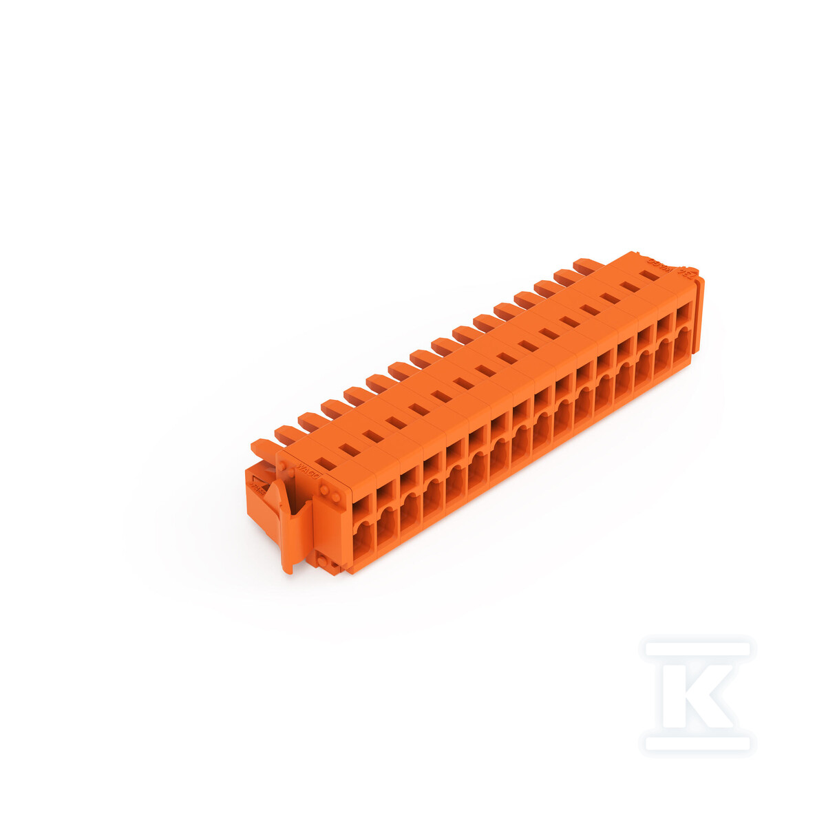 Gniazdo 1-przewodowe, CAGE CLAMP®, 1,5 - 734-216/037-000