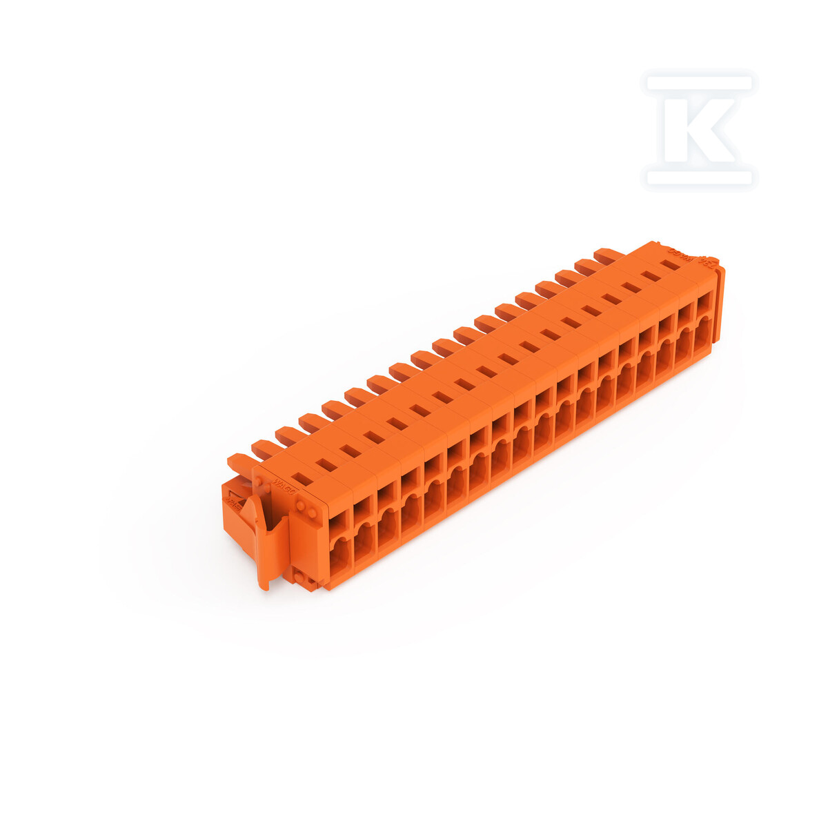Gniazdo 1-przewodowe, CAGE CLAMP®, 1,5 - 734-218/037-000