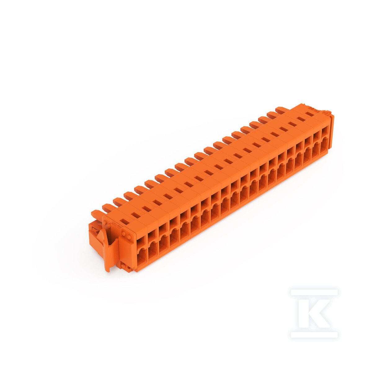 Gniazdo 1-przewodowe, CAGE CLAMP®, 1,5 - 734-220/037-000