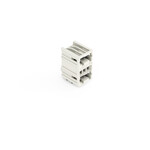 Wtyk THT 2-piętrowy, pin lutowniczy 1,0 x 1,0 mm, konstrukcja kątowa, 100% ochrona przed błędnym połączeniem, raster 3,5 mm, 6-biegunowe jasnoszary