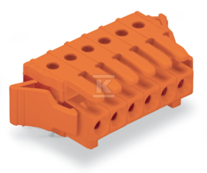Gniazdo THT, konstrukcja kątowa, raster - 734-565/037-000