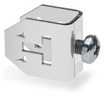 Łącznik T, do szyn zbiorczych Cu 10 mm x 3 mm, srebrny