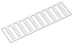 Mata oznacznikowa WMB, jako karta, z nadrukiem, 201, 203, 205, ..., 299 i 202, 204, 206, ..., 300 (1x), z możliwością rozciągnięcia z 5 mm do 5,2 mm, nadruk pionowo, do montażu zatrzaskowego, biały
