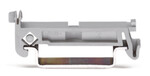 Adapter montażowy, do TS 35/do montażu na płycie, 3-częściowy, raster 7,62 mm, jasnoszary