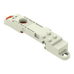 Adapter montażowy, do TS 35/do montażu na płycie, 3-częściowy, raster 7,62 mm, jasnoszary