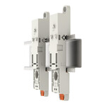 Adapter montażowy, do TS 35/do montażu na płycie, 2-częściowa, raster 10,16 mm, jasnoszary