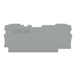 Ścianka końcowa/wewnętrzna, grubość 1 mm, szary