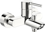 Bateria wannowo-natryskowa, jednouchwytowa HANSAVANTIS, zasięg: 154 mm, dźwignia z drążkiem, kolor: chrom