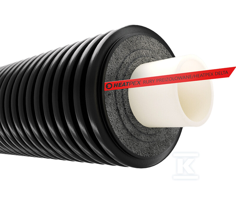 Rura preizolowana pojedyncza DELTA PEX - 70623214000W