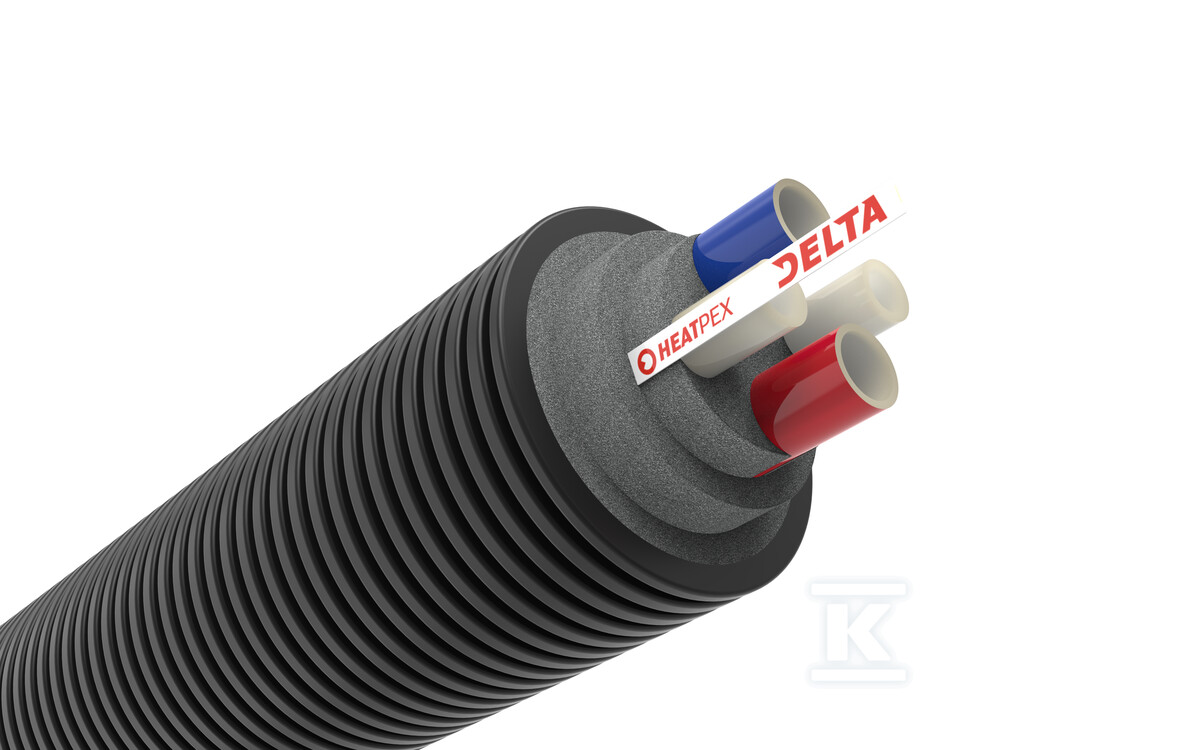 Rura preizolowana poczwórna DELTA PEX - 76116003200W
