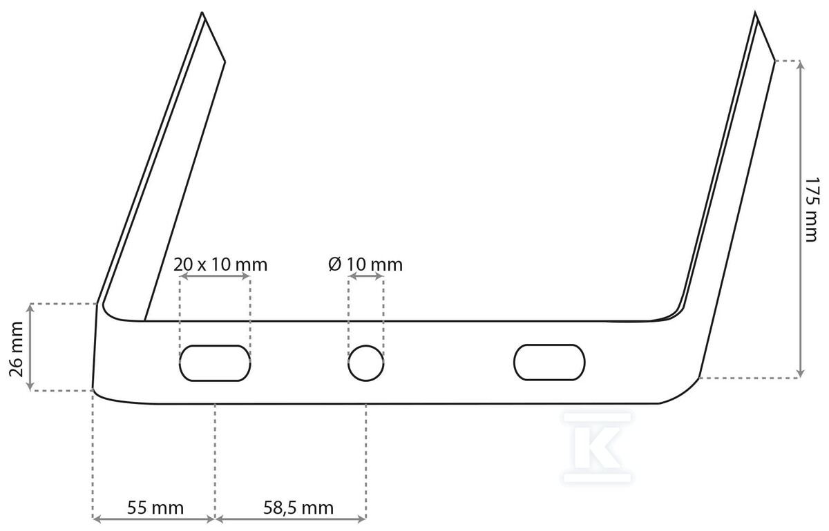 Projektor / naświetlacz LED - ALFA SMD - GXLR038
