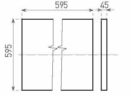 Panel LED n/t - ILLY 3G 42W NW - GXPS231