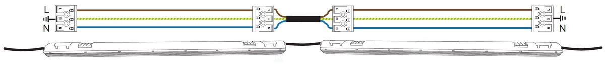 Oprawa hermetyk LED PCB z modułem LED - - GXWP322V2