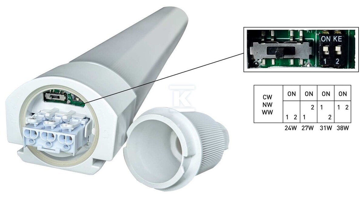 Oprawa hermetyk LED PCB - CONNEX - GXWP400