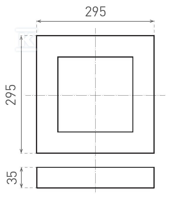 Oprawa LED natynkowa n/t (Downlight - GXDW429