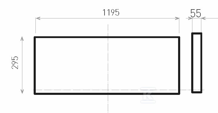LED панель P/T - ILLY II 3G UGR 36W NW - GXPS133