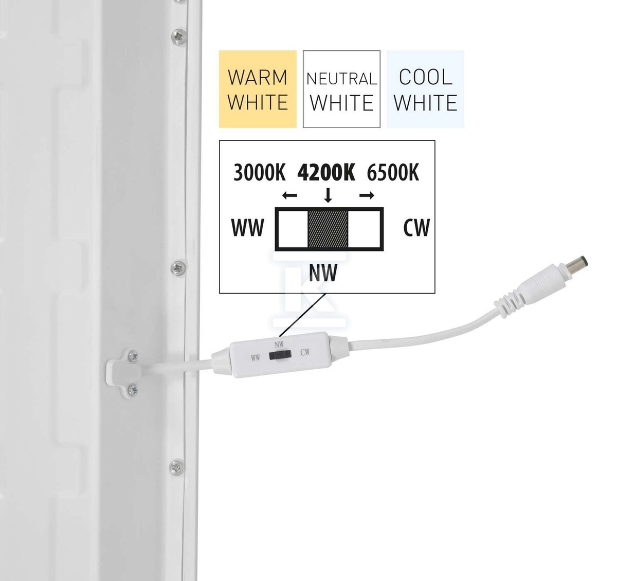 Painel LED de embutir - ASTRIS UGR - GXGP051