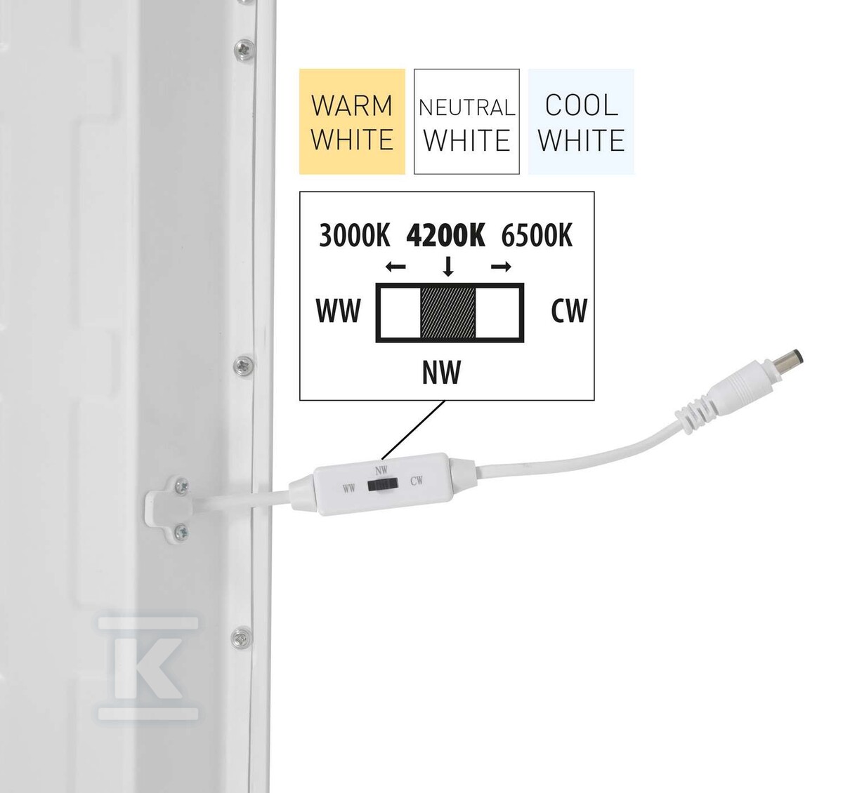 LED-панель для вбудовування під потолок - GXGP050