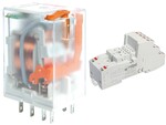Przekaźnik elektromagnetyczny, przemysłowy R2N-2012-23-5230-WT + Gniazdo zaciskowe GZP4 PUSH-IN do R2N, R4N
