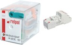 Przekaźnik elektromagnetyczny, przemysłowy R4N-2014-23-1024-WT + Gniazdo zaciskowe GZP4 PUSH-IN do R2N, R4N