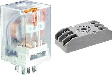 Przekaźnik przemysłowy 3P 10A 220V DC - DNB461