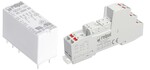Przekaźnik miniaturowy RM84-2012-35-5024 elektromagnetyczny, styki: 2P, cewka: 24VAC, prąd obciążeniowy: 8A, raster 5mm + Gniazdo zaciskowe GZP80 PUSH-IN do RM84, RM85, RM87