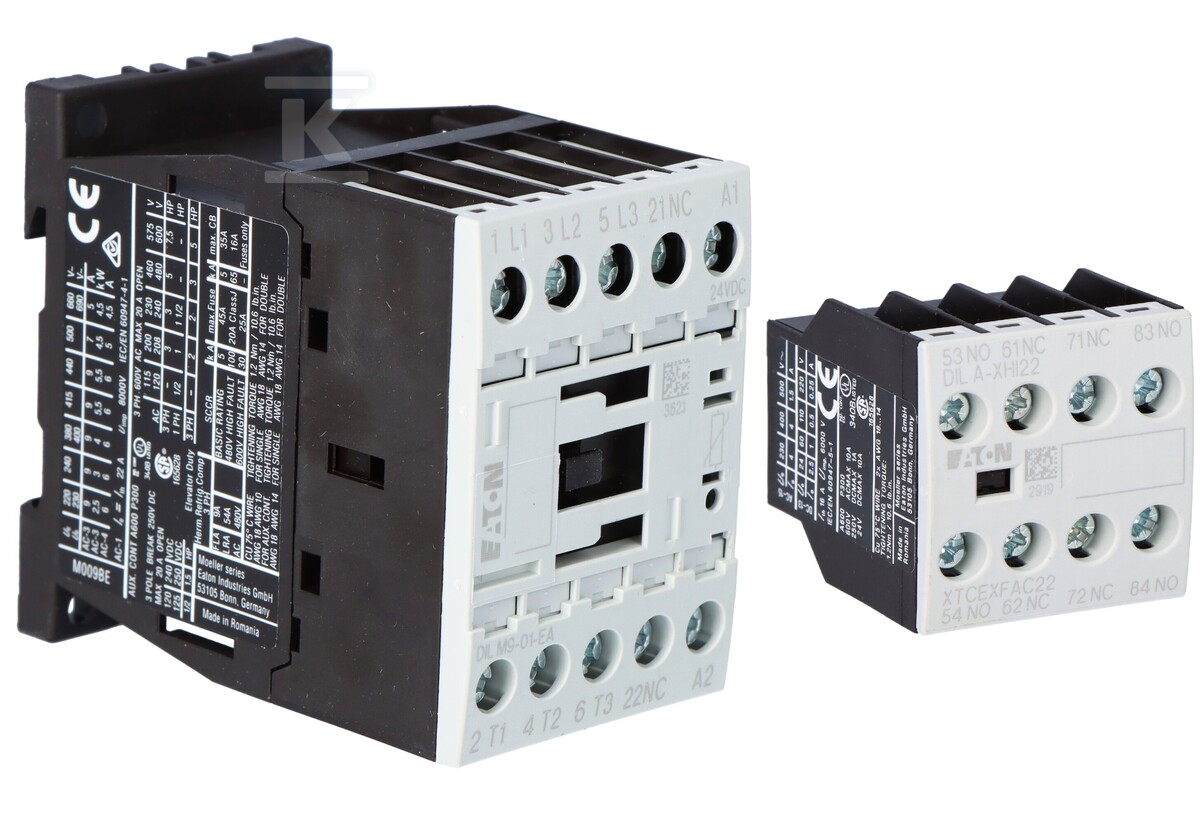 Stycznik 4kW/400V, sterowanie 230VAC - DNB863