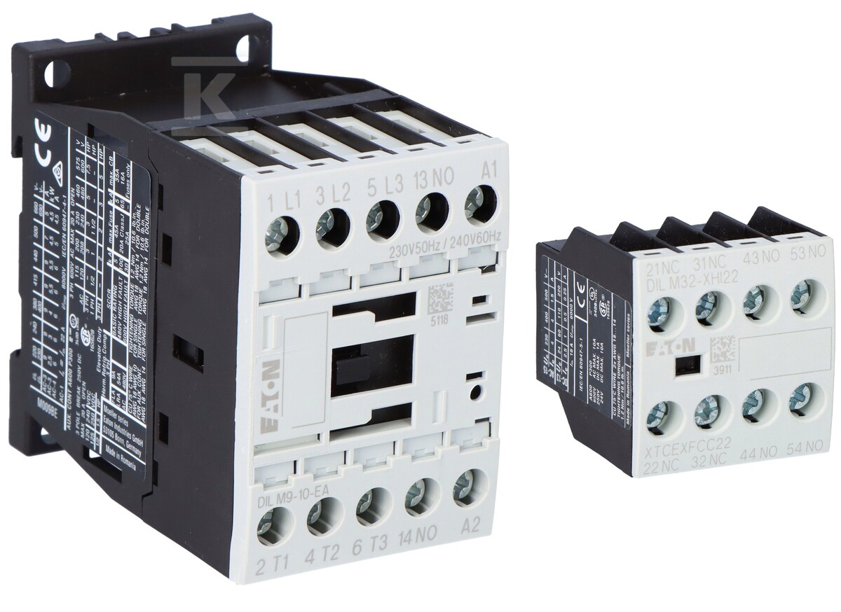 Stycznik 4kW/400V, sterowanie 24VDC - DNB862