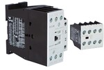 Stycznik 7,5kW/400V, sterowanie 24VDC DILM17-10-EA(RDC24) + Moduł styków pomocnicznych 2Z 2R DILM32-XHI22