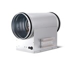 Канальний електричний нагрівач iHEAT CUBE E 125 1,2