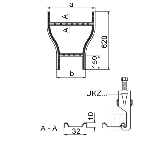 Redukcja symetryczna RDLSP600/500H45 - 447871