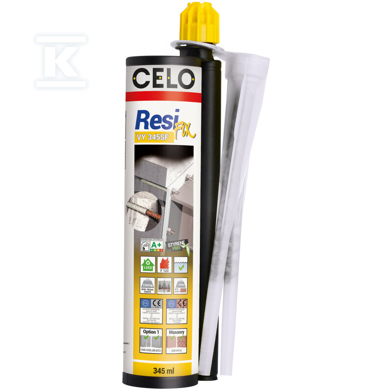 Vinyloestrowa zaprawa chemiczna bez - 345VSF