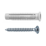 Колік FX 8x40 з фланцем та гвинтом 5x60 мм. Кількість в упаковці 50 штук.