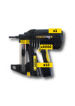 Zestaw promocyjny osadzak gazowy force ONE + 4000 SZT 19mm TKA + 4000 SZT 25mm TKA + 10 SZT gasfone.