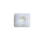 Podstawka samoprzylepna BBA 28x28MM do opaski kablowej MAX 4,8mm.Ilość w opakowaniu 100 sztuk.
