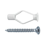 Дюбель HR для порожнин (G-K) 6x30 мм, упаковка блистер з гвинтом, 20 шт.