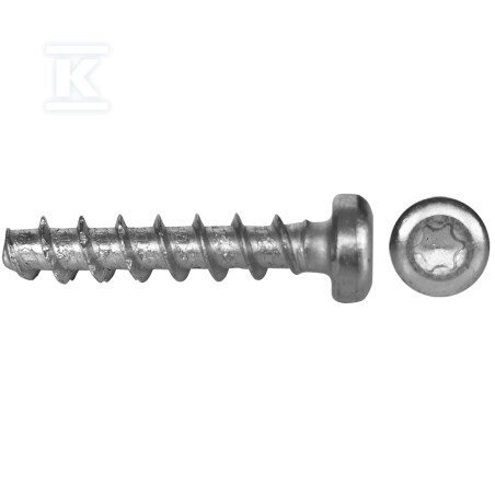 Гвинт для бетону 4x25MM, гніздо TX + - 9425BTSPT