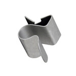 Затискач на кабель 6‑7 mm товщина планки 1‑4 mm. Кількість в упаковці 100 штук.