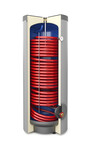 Hőcserélő háztartási melegvízhez spirális hőcserélővel, álló SGW(S) Tower Grand 500L, poliuretán, skay