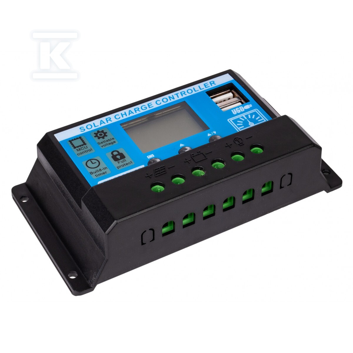 Regulator solarny SOL PWM 20A [2 x - 3IPSSOLU20