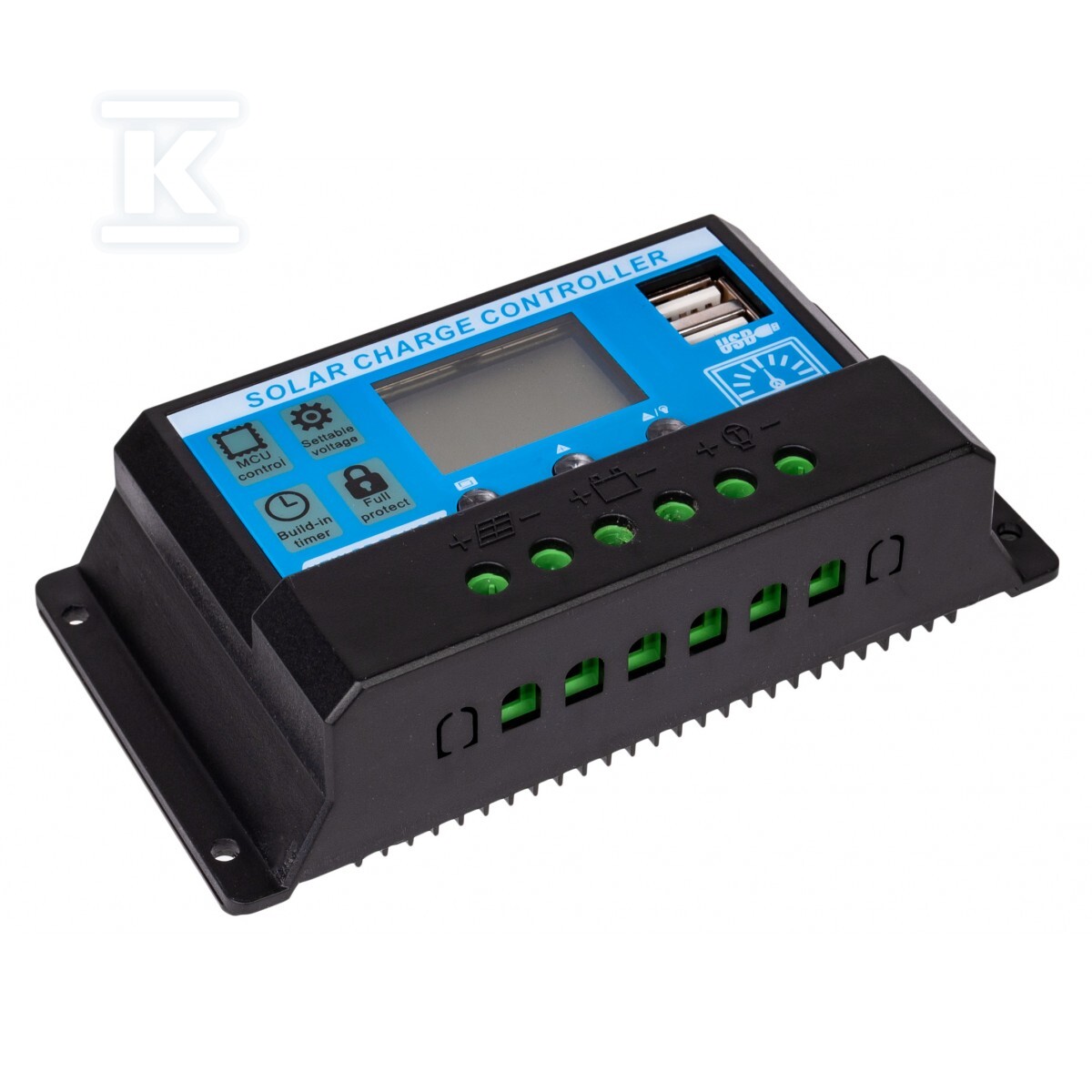Regulator solarny SOL PWM 30A [2 x - 3IPSSOLU30